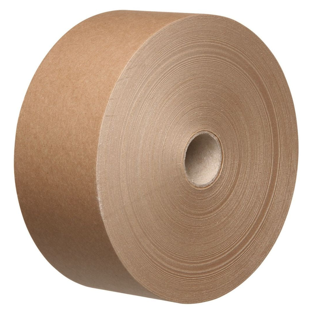 Roll of brown paper tape