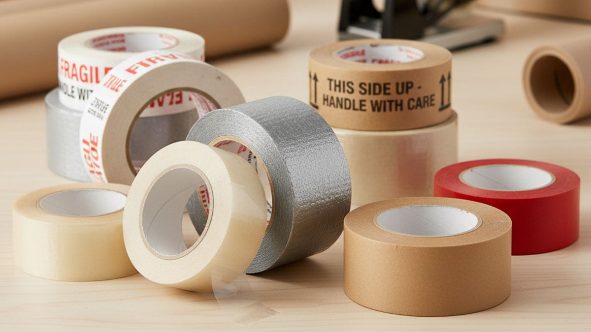 Packaging Tape Guide: Types, Uses & Benefits