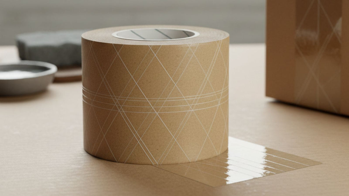 When to Use Reinforced Water-Activated (Gummed) Tape