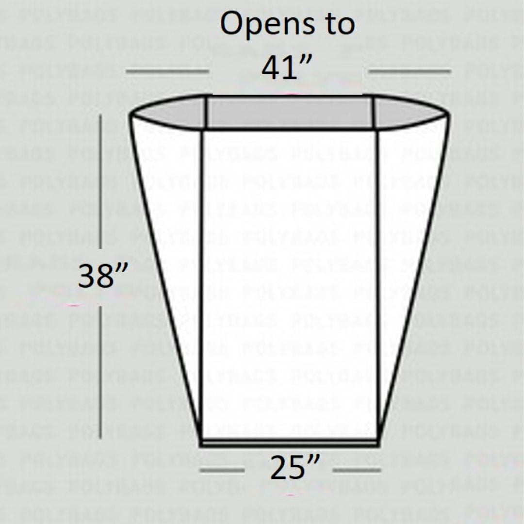 Polythene Blue Tinted Tray Liners | Food Safe Liners | Box Liners 6