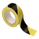 Black & Yellow Hazard Warning Tape