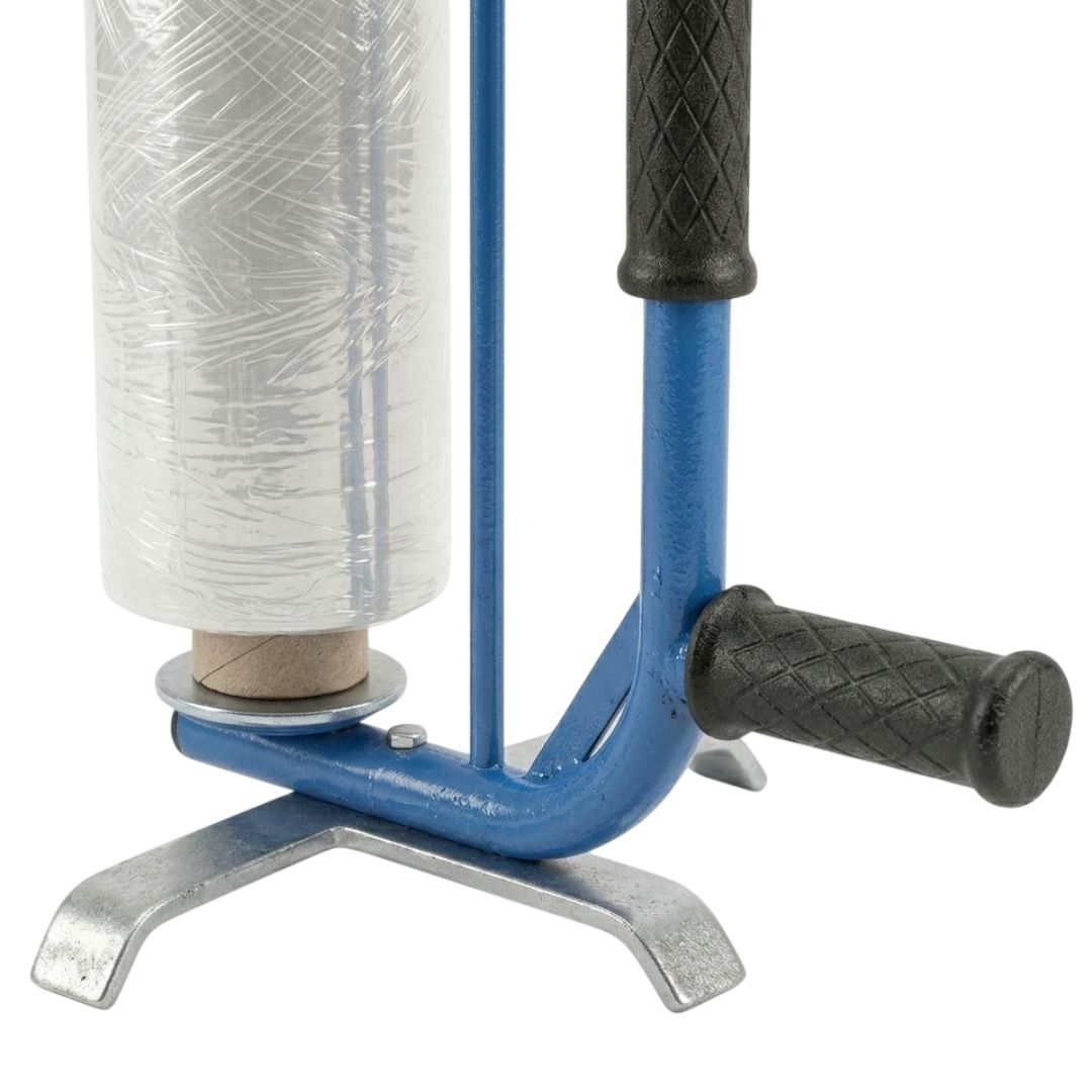 Bow Pallet Wrap Dispenser Low Angle Up