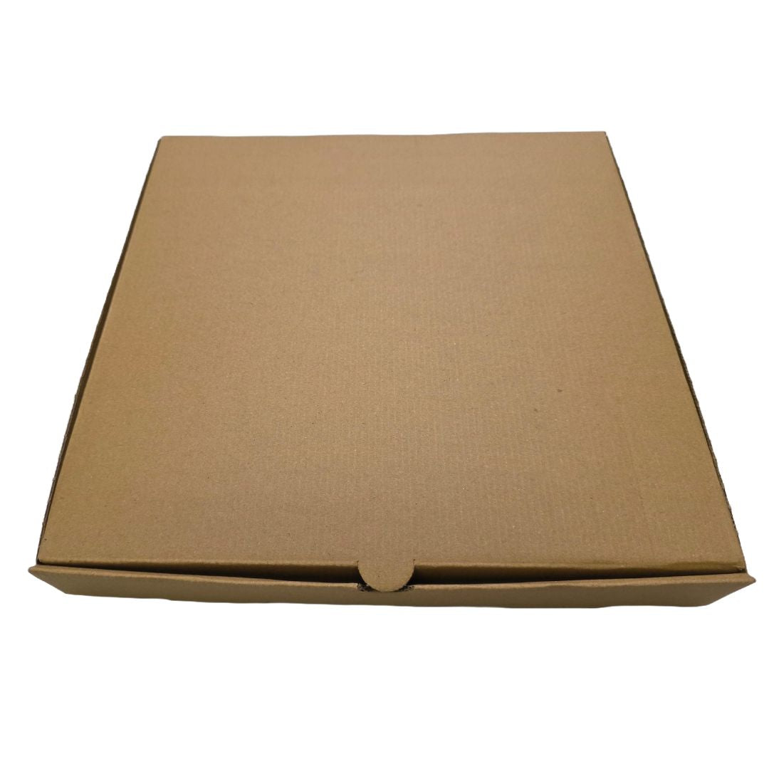 Pizza Boxes Brown Birds Eye View