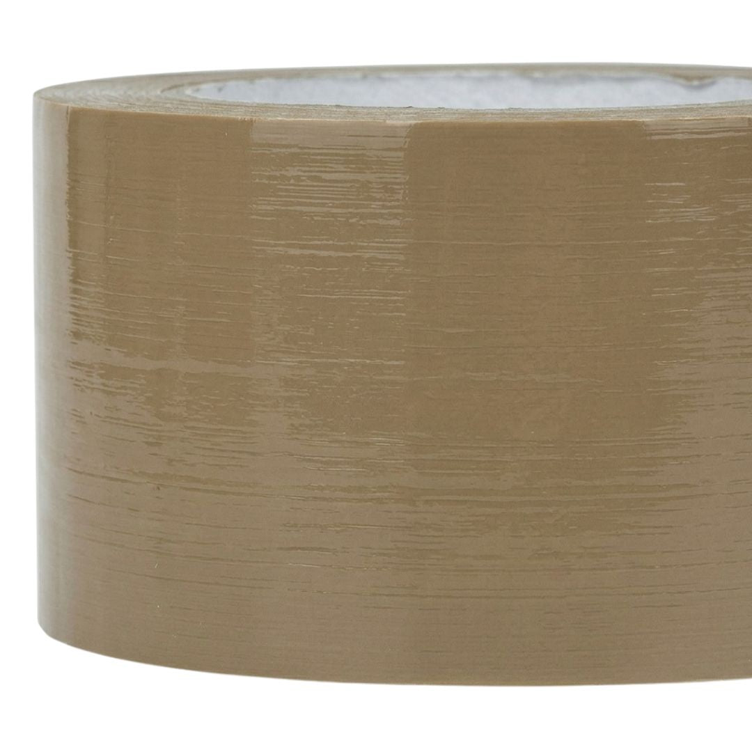 Buff Packaging Tape Up Close View