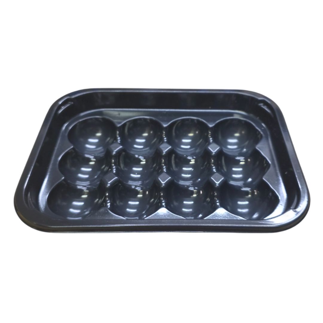 Meatball Food Trays Side Birdseye View