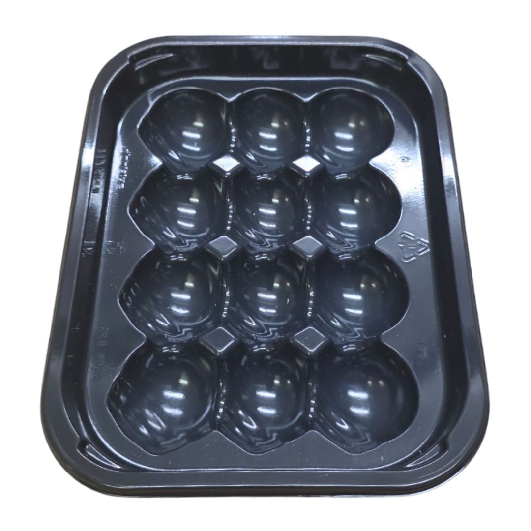 Meatball Food Trays Birdseye View
