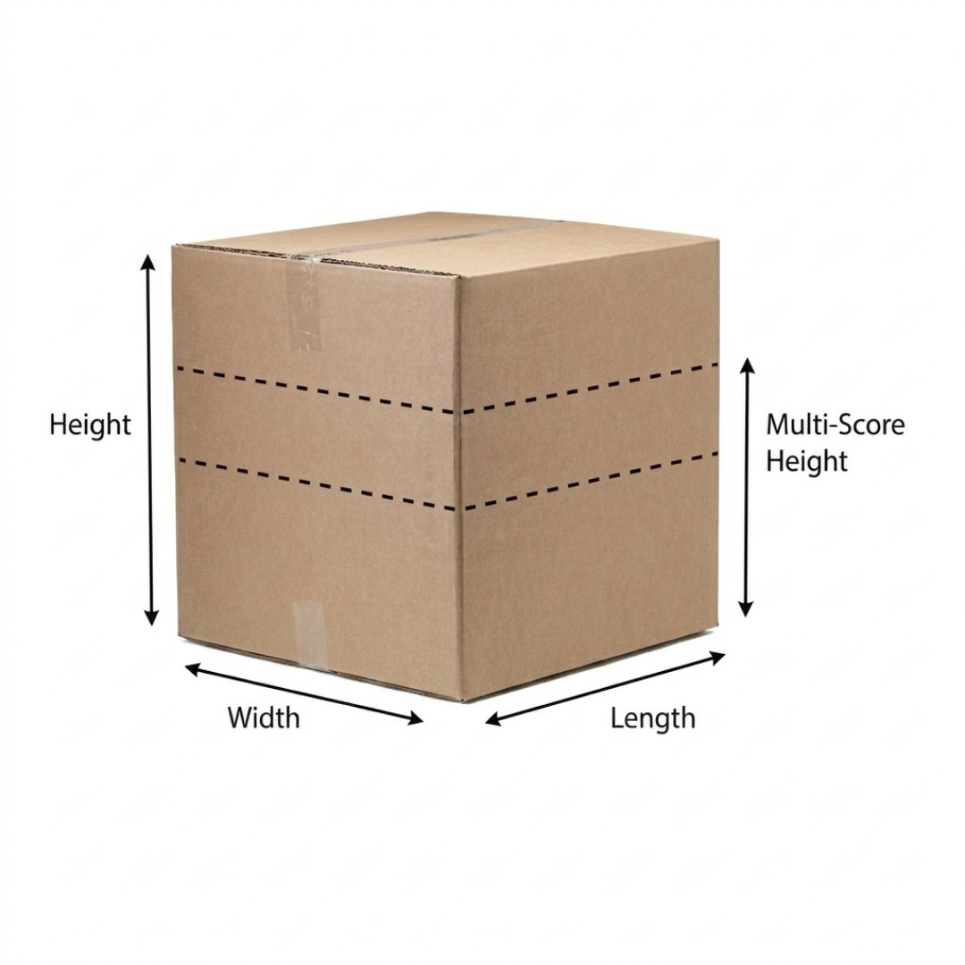 Cardboard Boxes Dimensions