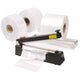 Clear Layflat Polythene Tubing 250G (62.5MU)