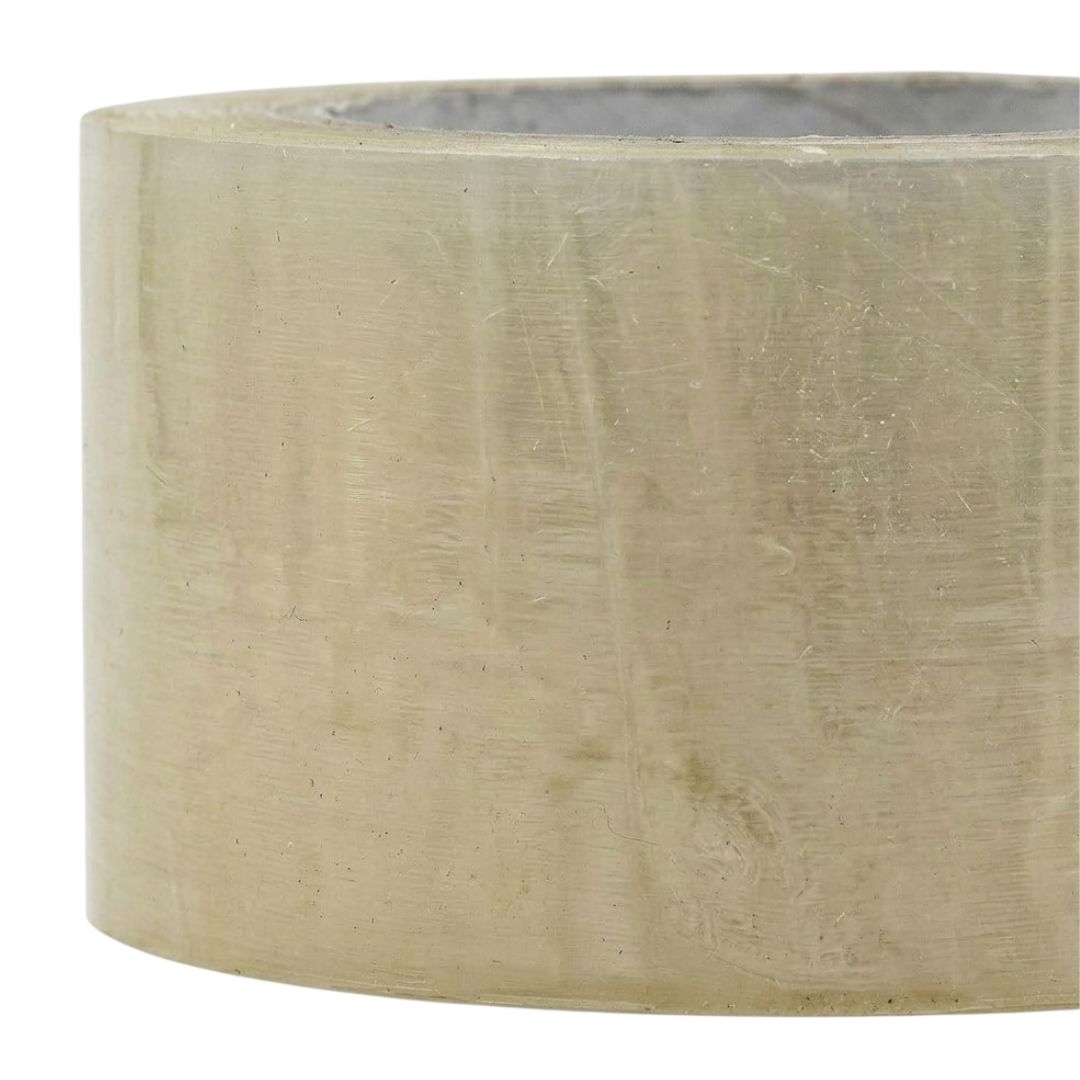 Clear Packaging Tape Close Up View