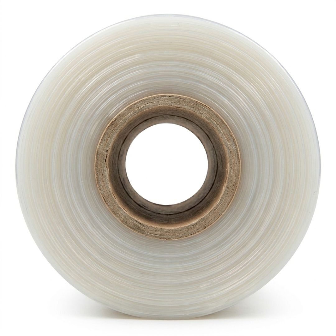Clear Pallet Wrap Side View