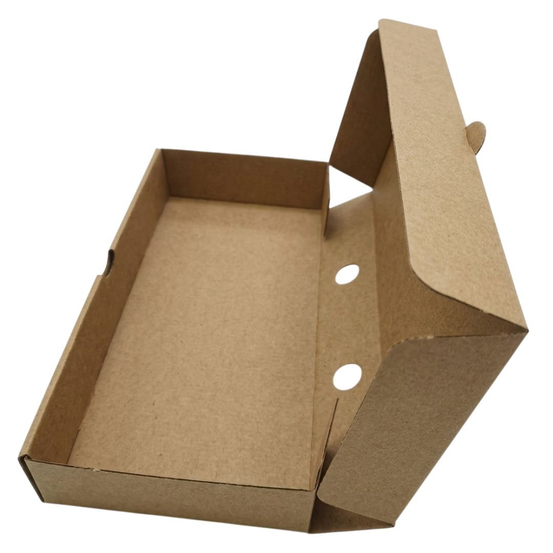 Fish & Chips Brown Plain Boxes
