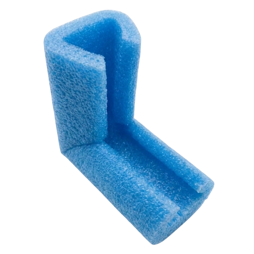 Foam Edge Protectors U-Shape Corners Blue