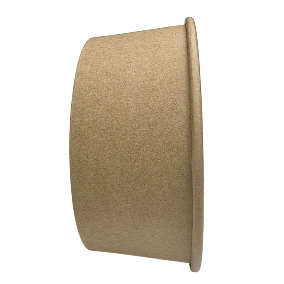 Kraft Paper Food Bowls 750ML Side View