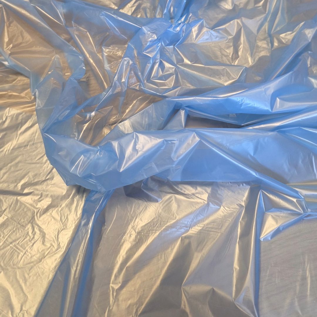 Polythene Blue Tinted Food Tray Liners | Food Safe Liners | Box Liners