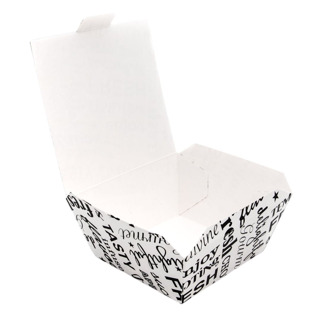 Small Gourmet Compostable Meal Box Printed