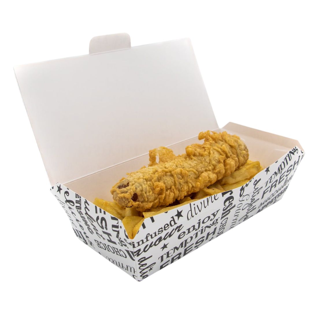 Standard Gourmet Compostable Meal Box Printed