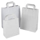VITA™ Flat Handle White Paper Bags