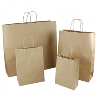 Brown / 180mm x 80mm x 240mm (80gsm) / 300 Bags Per Pack
