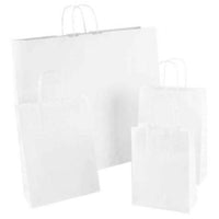 White / 180mm x 80mm x 240mm (80gsm) / 300 Bags Per Pack