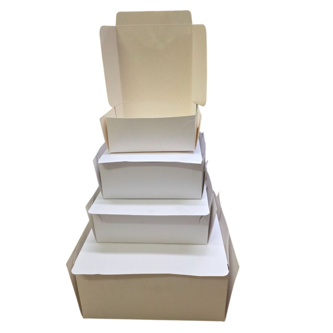 Cake Boxes Front Facing View