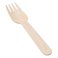 Brown / One-Size / 1000 Forks Per Pack (£0.01/Fork)