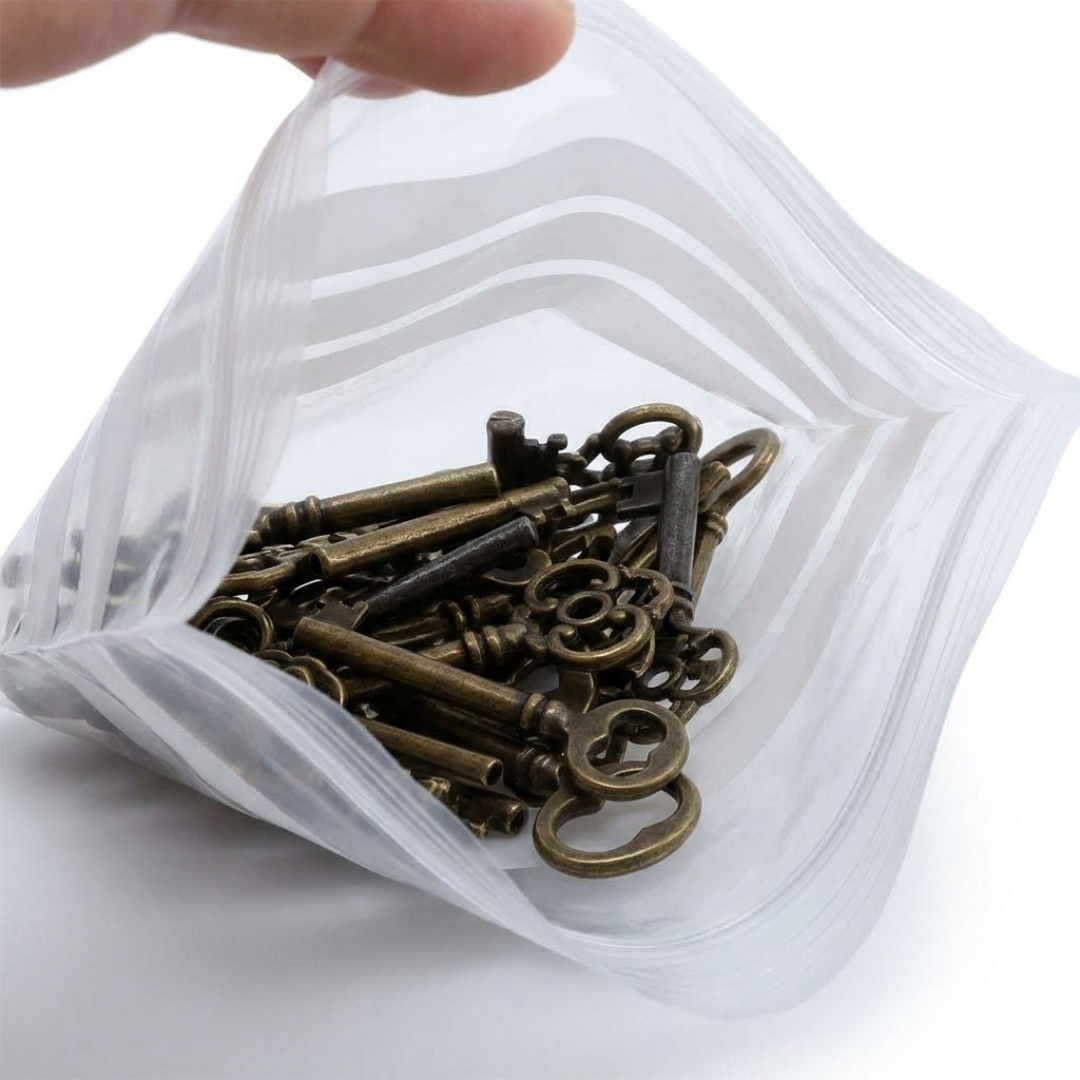 Write on Panel Grip Seal Bags Open Bag